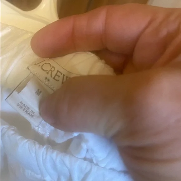 Casual elegance J Crew crisp white cotton pajamas - Picture 4 of 6